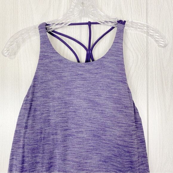 Lululemon | Raise The Barre Tank Heathered Viola Size 6 - Picture 3 of 10